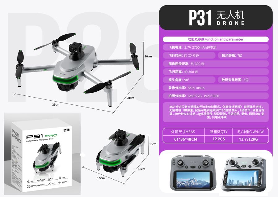 P31 drone product photo